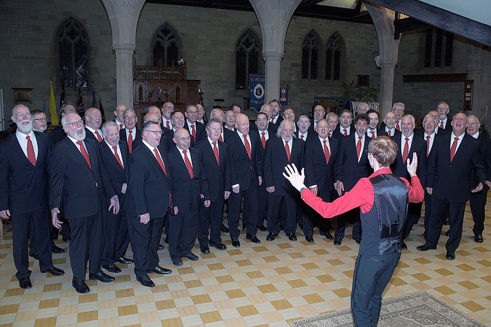 Last year's winners Rossendale Male Voice Choir recording session and professionally led singing workshop in the splendid surroundings of Lancaster Priory!