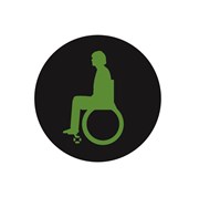 TfL Image - Wheelchair user graphics 1: TfL Image - Wheelchair user graphics 1