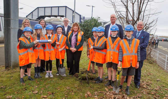 Transport Secretary marks restoration of Troon station: Troon station official reopening