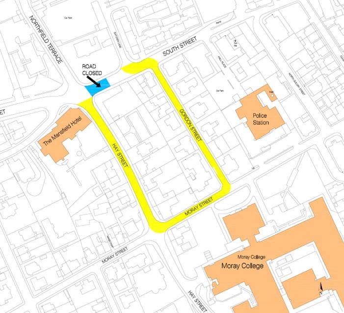 Junction improvement works to one of the busiest roundabouts in Elgin 