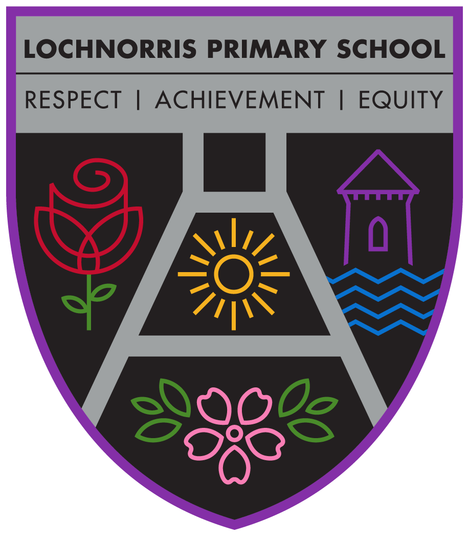 Lochnorris Primary School logo (Colour)