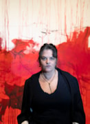 Portrait of Tracey Emin at Tate Modern 2026. Photograph Tate Photography (Sonal Bakrania): Portrait of Tracey Emin at Tate Modern 2026. Photograph Tate Photography (Sonal Bakrania)
