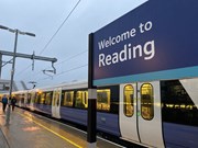 TfL Rail - Reading Sign - Image: Jon Bradley