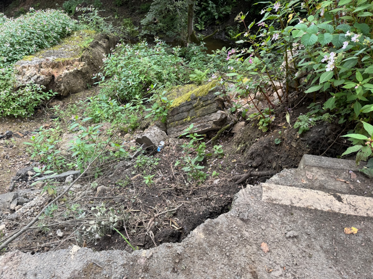 Haslingden Old Road collapse 2