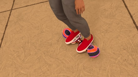NBA 2K27 Season 1 Orange Swirl Hoverboard