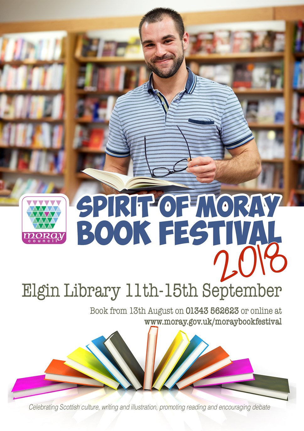 Tickets on sale for Spirit of Moray Book Festival
