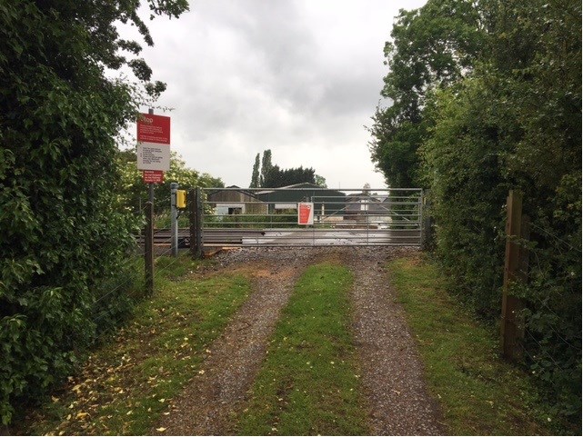Level crossing users given safety reminder as new timetable changes rail services in Greater Manchester: Corks Farm UWC (2)