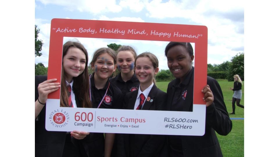 Royal Latin Students Looking Forward to Their Sports Campus: Pupils at the Royal Latin School in Buckinghamshire which has received funding from the HS2 Community and Environment Fund for a new sports campus which will be available for use by the local community. 

Copyright: The Royal Latin School

Keywords: Community project, CEF & BLEF, HS2 Funds, Community and Environment Fund