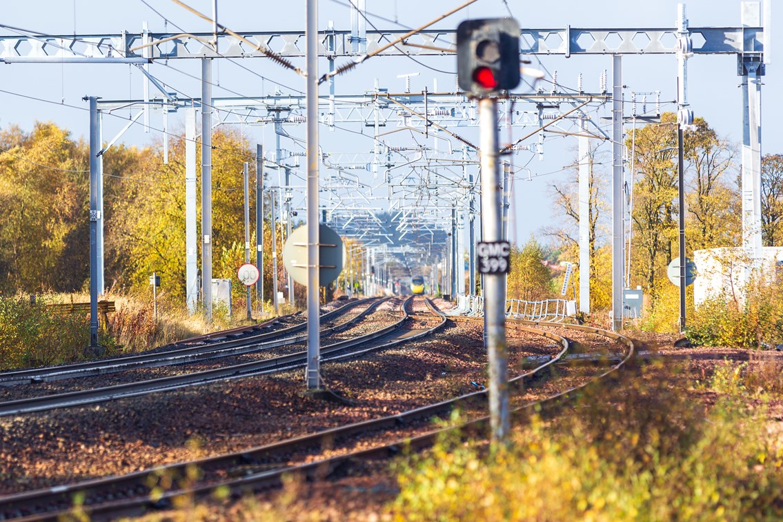 Scotland’s Railway set for multi-million-pound investment this Christmas: Festive Works Image - Carstairs