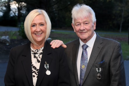 NEAS father and daughter medals