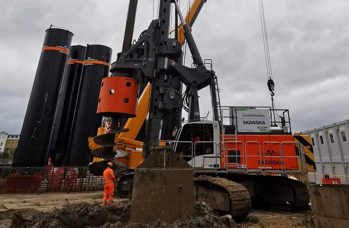 HVO piling rig: UK's first ever piling rig fueled by Hydrogenated Vegetable Oil fuel is being trialled on a HS2 site in London. 

Tags: environmental, carbon, construction, piling, London, Euston