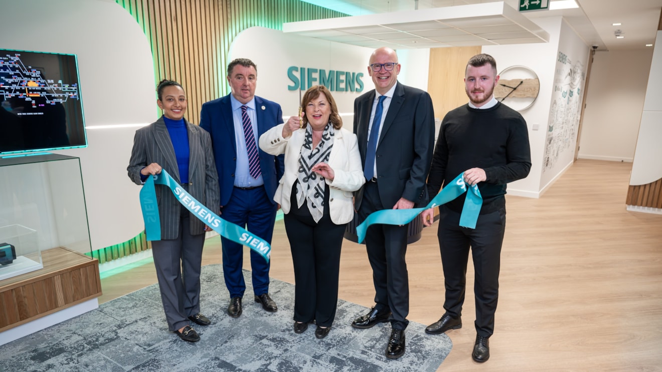 Siemens Mobility unveils new state-of-the-art office to accelerate growth in Scotland: Siemens Mobility Glasgow Office 2