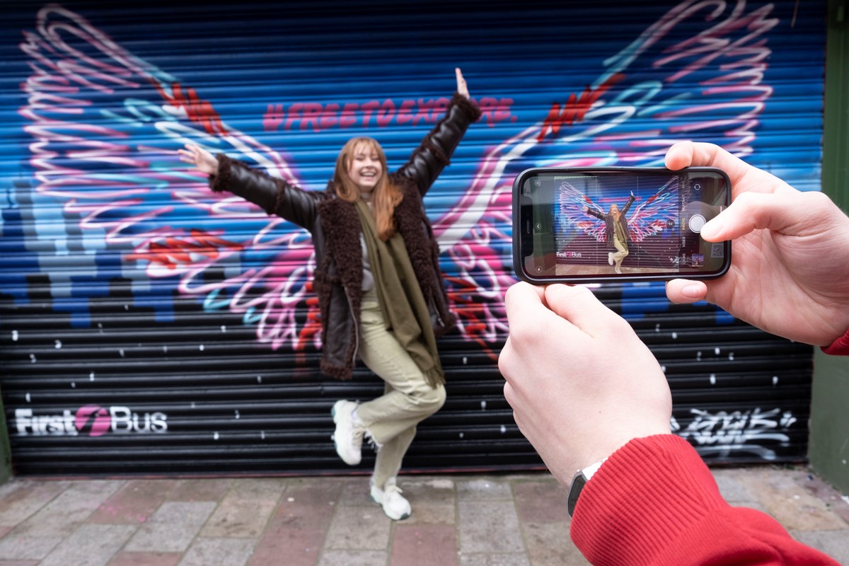 First Bus Mural - Newest selfie spot