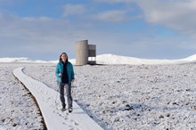 The observation tower at Forsinard Flows National Nature Reserve - credit Lorne Gill-SNH