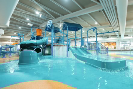 Seashore indoor pool