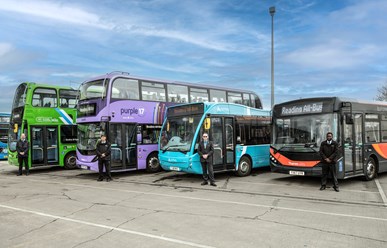 All bus operators for the Reading All-Bus