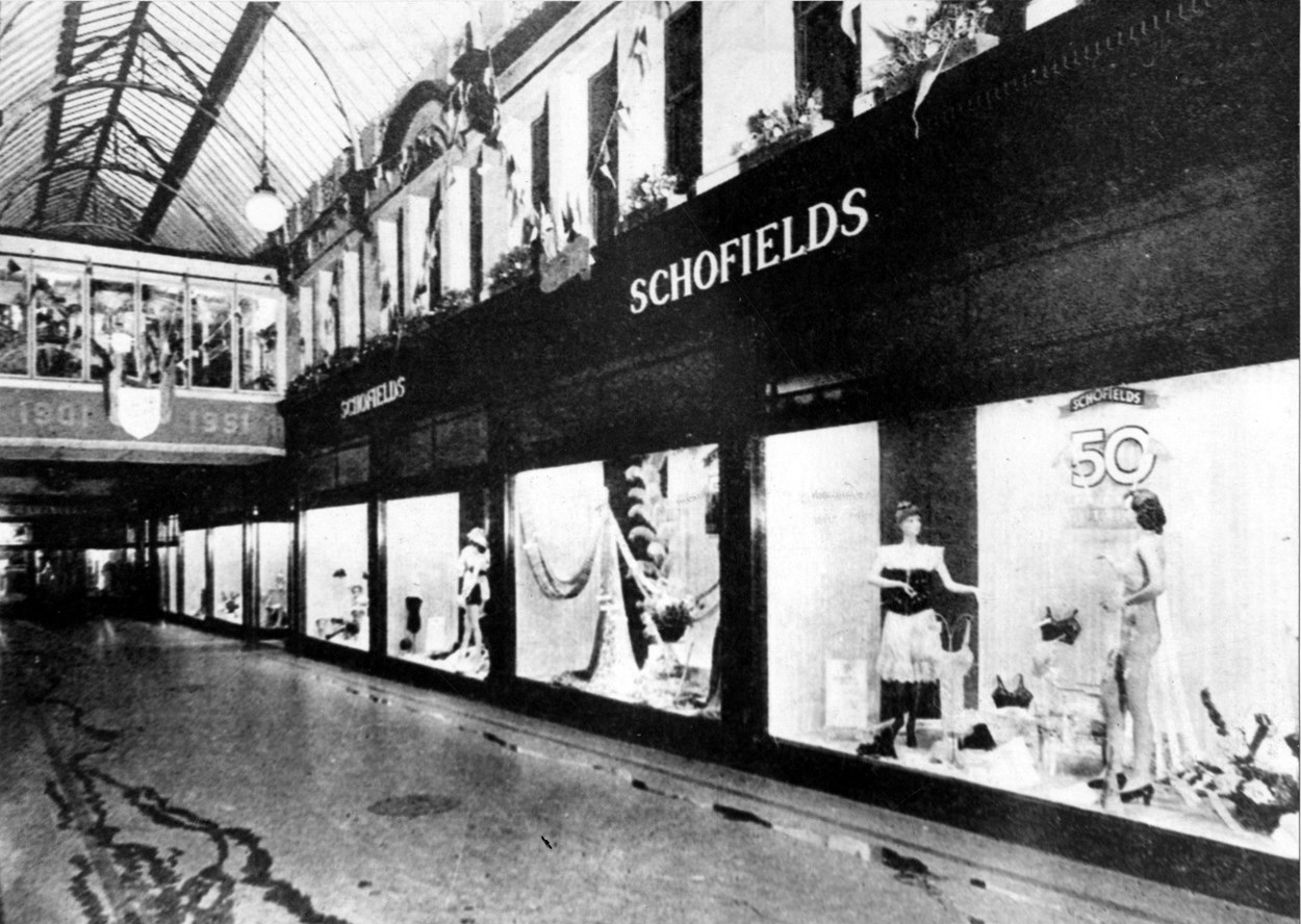 Fast X Slow Fashion online: The old Schofield's store in Leeds, once regarded as the pinnacle of retail.