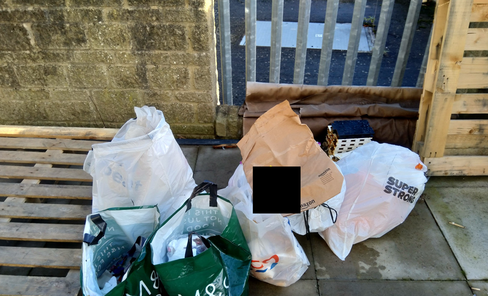 Chipping Norton Fly Tipping November 2021