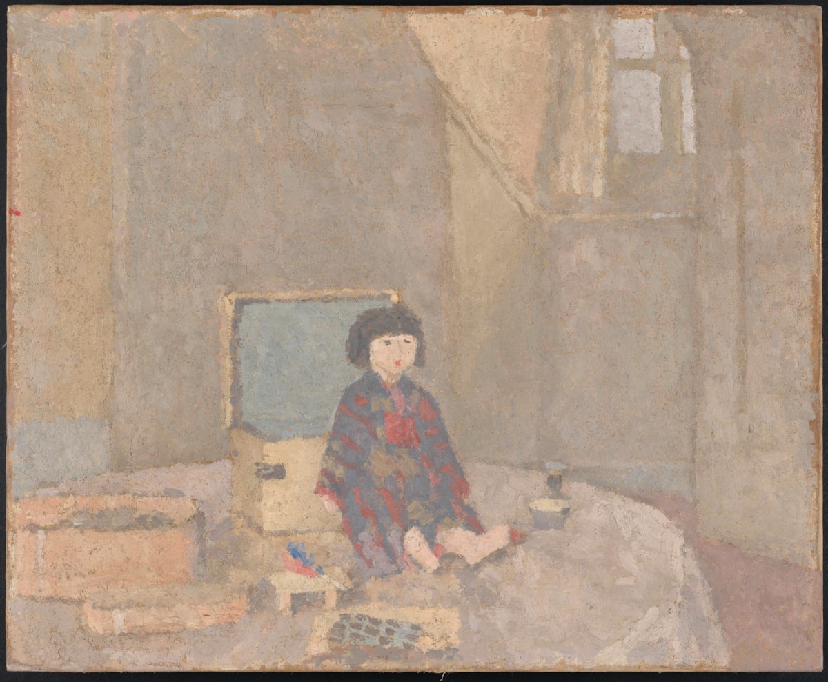 Gwaith celf Gwen John, The Japanese Doll.