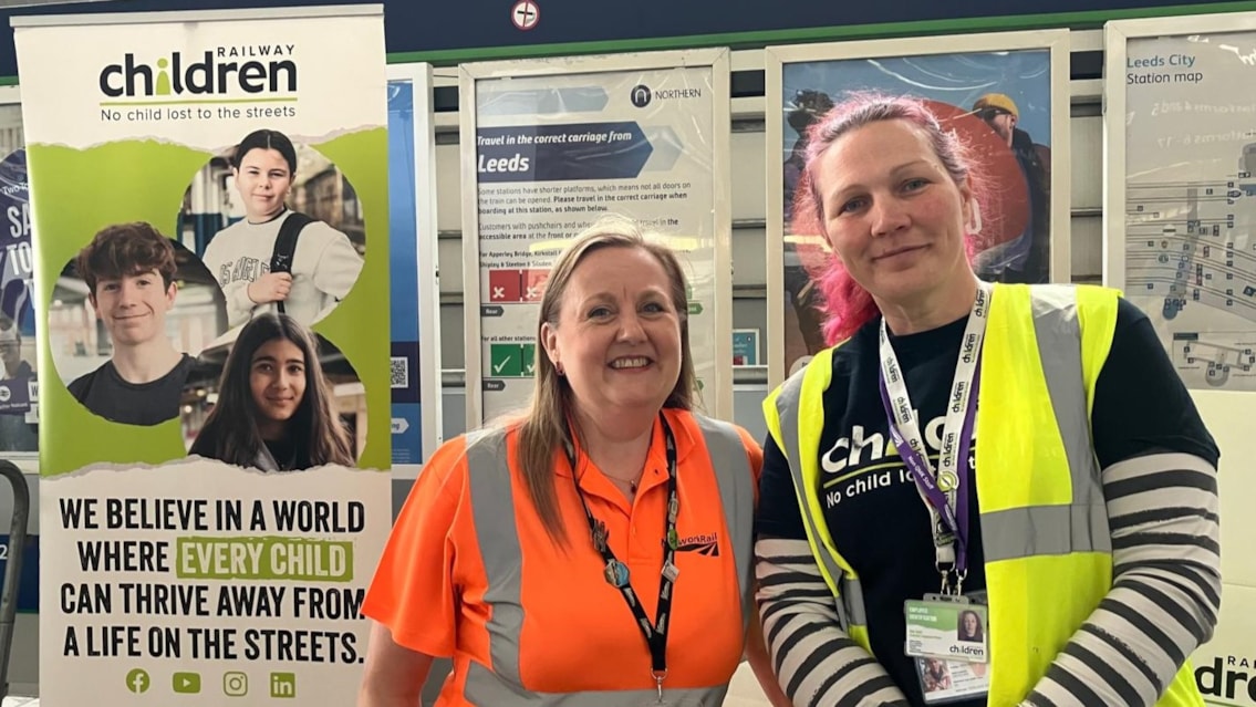 Fun education with Railway Children charity