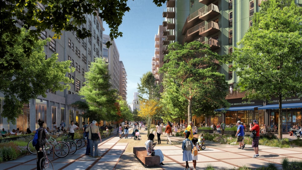 Silvertown CGI. Credit - Lendlease