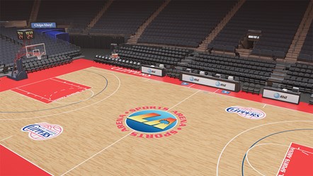 NBA2K23 MyNBA Clippers LA Sports Arena