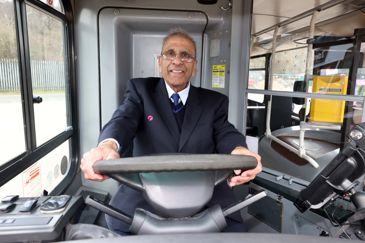 First Bus Huddersfield driver Younus Mumtaz 2