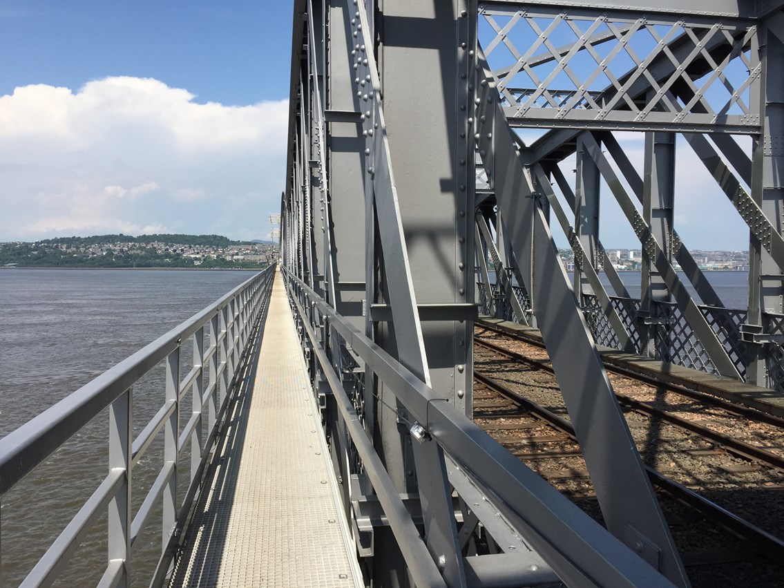 Tay Bridge - refurbished metalwork