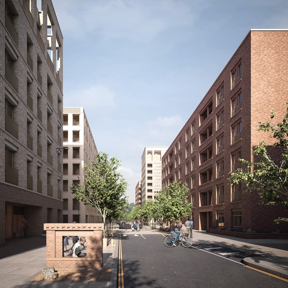 Artist's impressions of the latest proposals for Kings Crescent