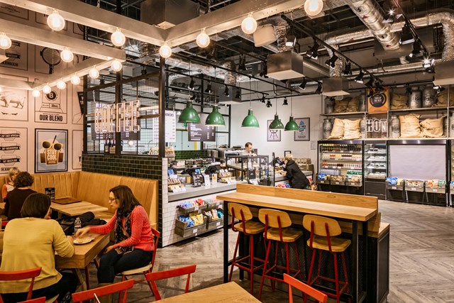 Birmingham New Street - coffee shop