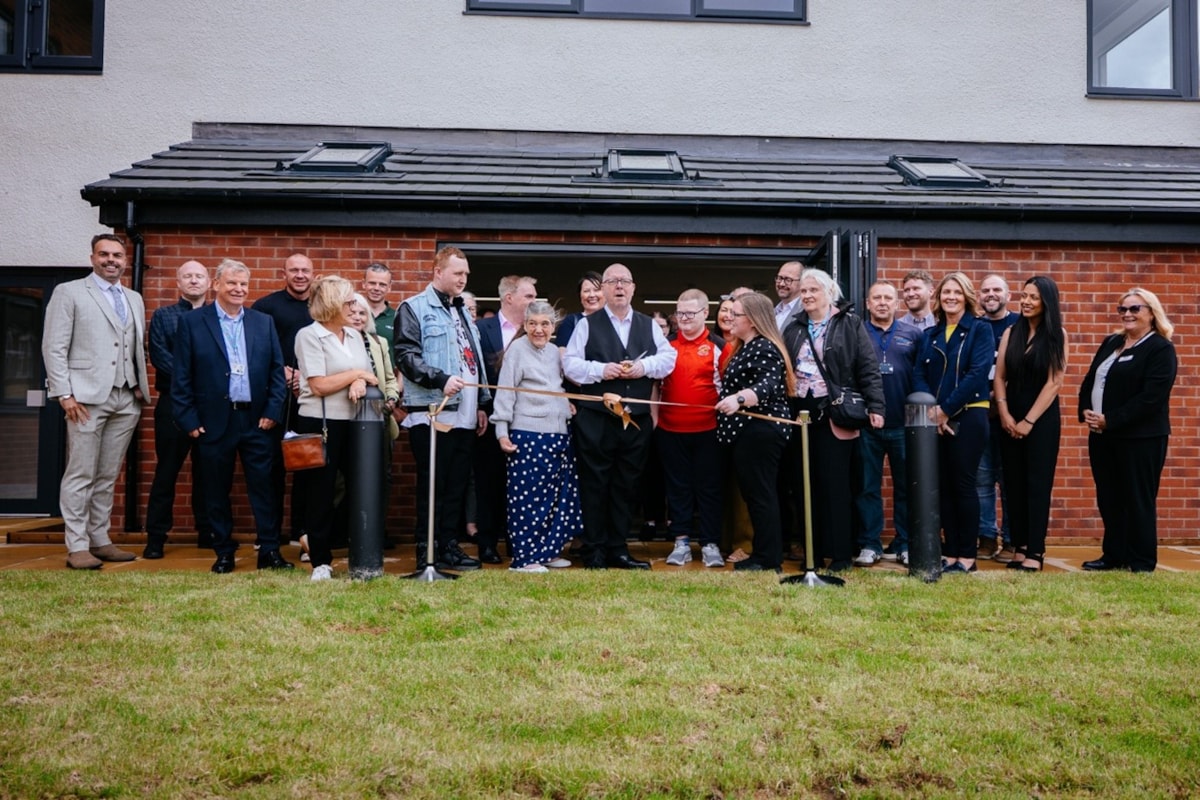 St Davids Place opening ceremony