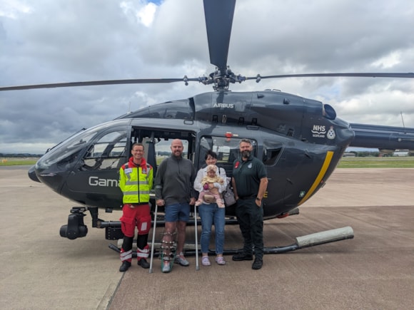 Patient thanks SAS team who saved his life after major motorcycle accident: ScotSTAR-4