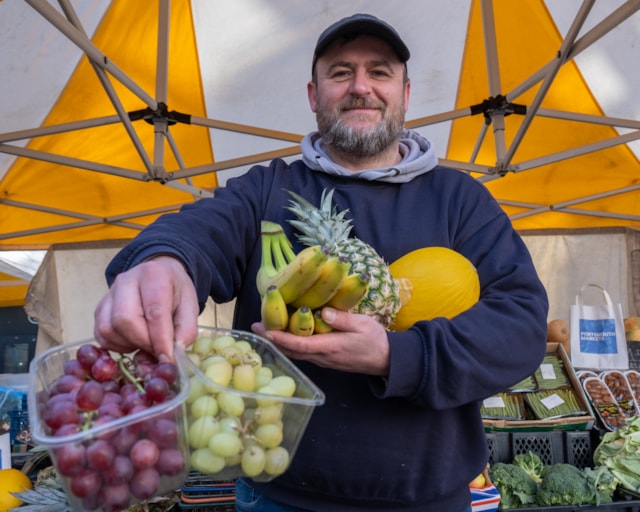 James Warren Owner of GW Warren & Sons Portsmouth Markets