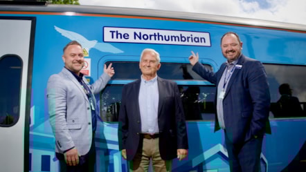 An image of The Northumbrian train