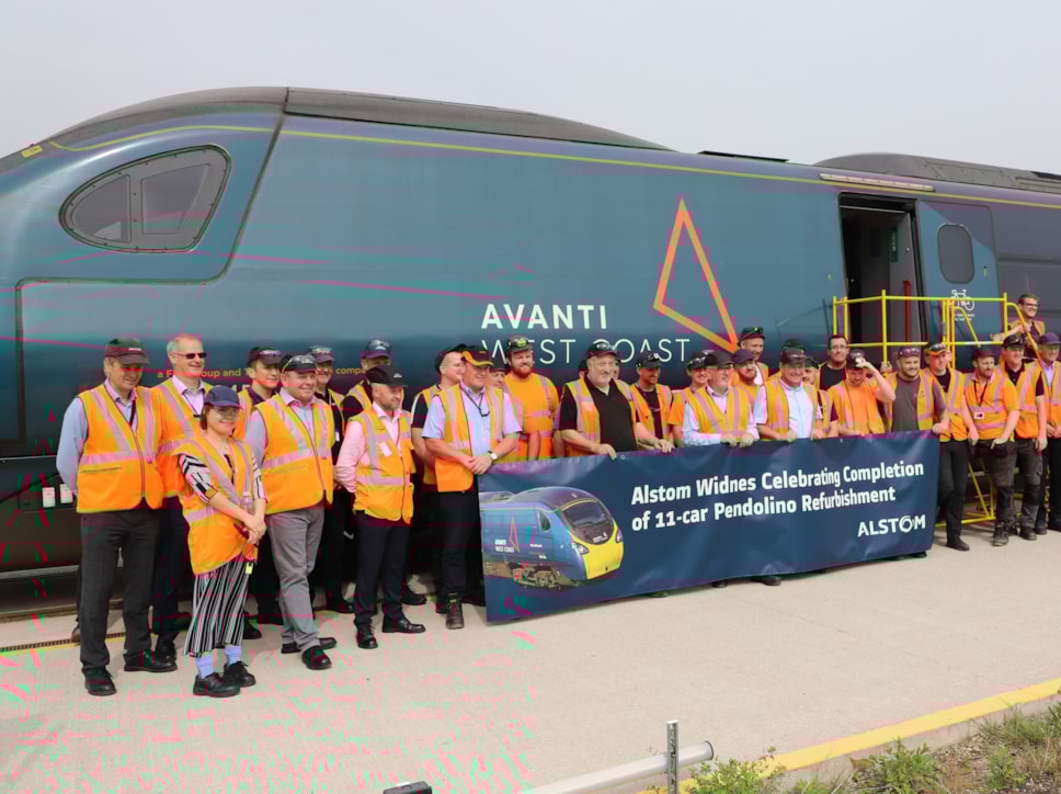 Avanti West Coast’s Pendolino fleet upgrade reaches major milestone