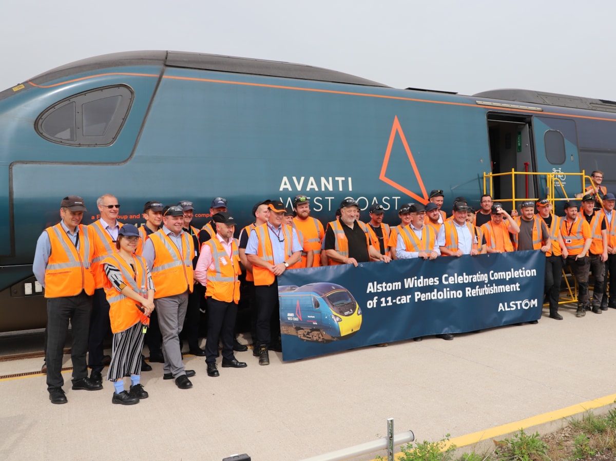 Avanti West Coast’s Pendolino fleet upgrade reaches major milestone