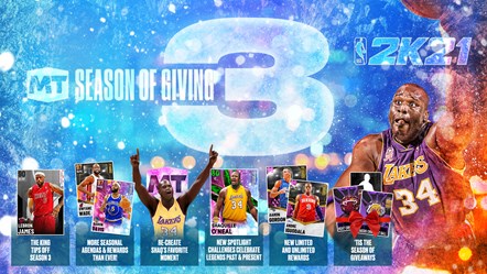 NBA 2K21 - MyTEAM Season 3 - Infographic