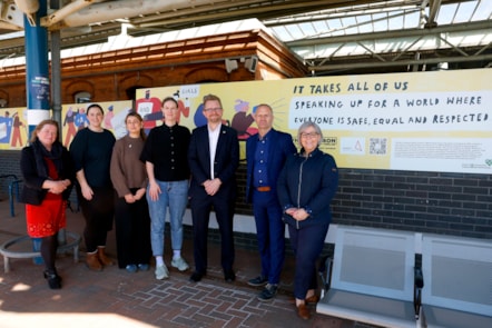 White Ribbon Mural Rugby 3