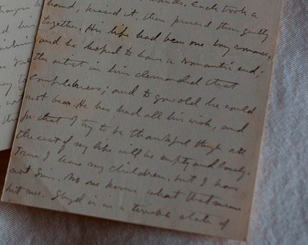 A Robert Louis Stevenson manuscript