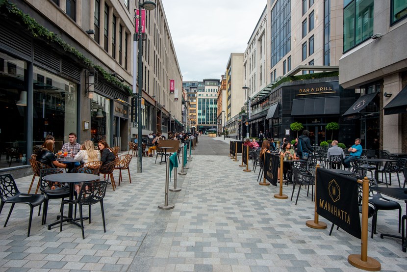 Transformation of Greek Street in Leeds complete: After