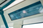 TfL Image - New DLR train interior display: TfL Image - New DLR train interior display