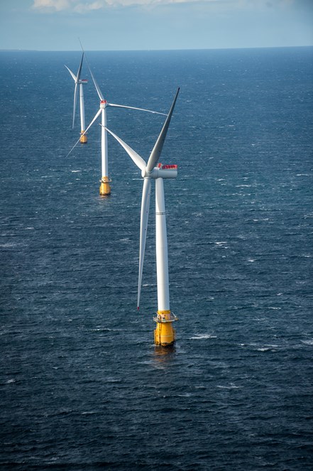 Buchan Deep, worlds first floating windfarm