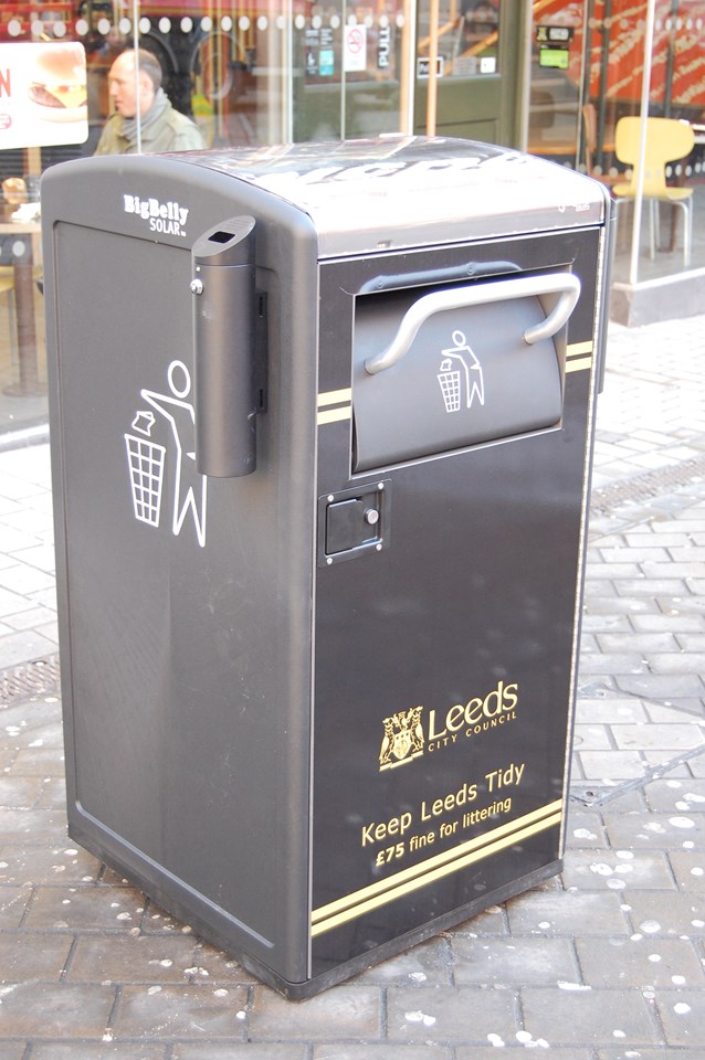 New bins hungry for litter