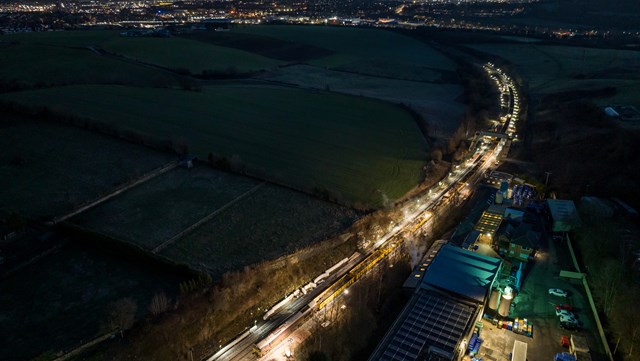 Passengers reminded of major railway improvements between Huddersfield and Leeds in February: Morley Works