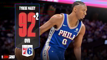 NBA 2K26 Ratings Update 3 - Tyrese Maxey 1