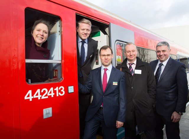Baroness Kramer opens new platform 7 at Gatwick, unlocking capacity on Brighton Main Line
