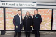 Secretary of State Heidi Alexander visits Northampton station: Secretary of State Heidi Alexander visits Northampton station