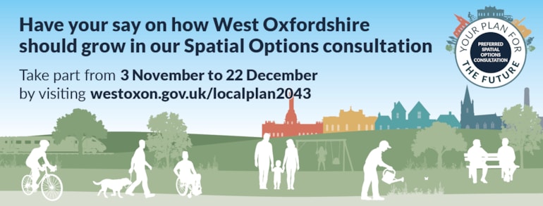 Final week to have your say on possible future development locations in West Oxfordshire