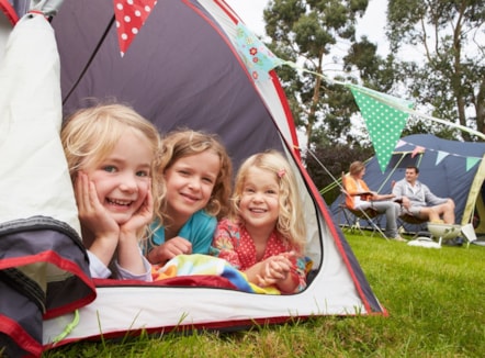 camping pic loch doon