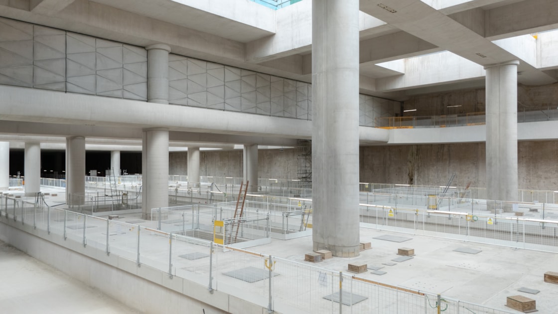 HS2 Old Oak Common platforms completed 2